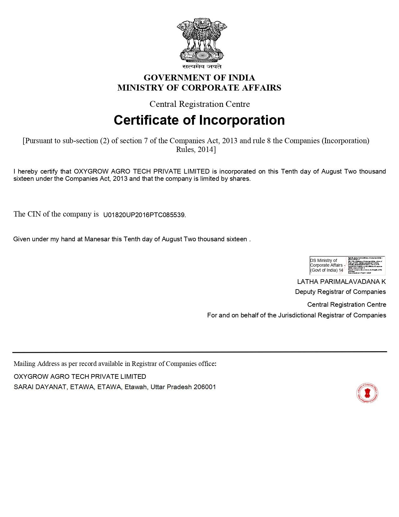 apeda-certificate